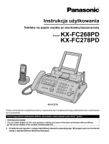 Panasonic KXFC268PD Instrukcja obsługi