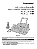 Panasonic KXFC278PD Instrukcja obsługi