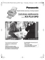 Panasonic KXFL613PD Instrukcja obsługi