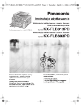 Panasonic KXFLB813PD Instrukcja obsługi