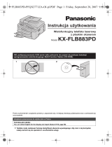 Panasonic KXFLB883PD Instrukcja obsługi
