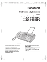 Panasonic KXFT938PD Instrukcja obsługi