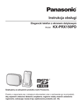Panasonic KXPRX150PD Instrukcja obsługi