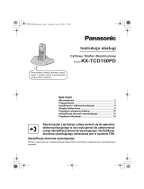 Panasonic KXTCD150PD Instrukcja obsługi