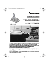 Panasonic KXTCD340PD Instrukcja obsługi