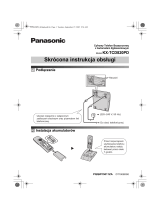 Panasonic KXTCD820PD Instrukcja obsługi