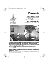 Panasonic KXTCD820PD Instrukcja obsługi