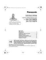 Panasonic KXTG1100PD Instrukcja obsługi