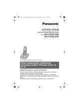 Panasonic KXTG2512PD Instrukcja obsługi