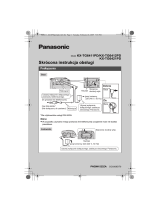 Panasonic KXTG6412PD Skrócona instrukcja obsługi