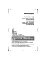 Panasonic KXTG6521PD Instrukcja obsługi
