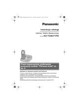 Panasonic KXTG6571PD Instrukcja obsługi