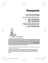 Panasonic KXTG7861PD Instrukcja obsługi