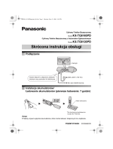 Panasonic KXTG8100PD Instrukcja obsługi