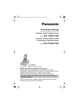 Panasonic KXTG8411PD Instrukcja obsługi
