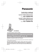 Panasonic KXTG8561PD Instrukcja obsługi