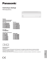 Panasonic CSXE9PKEW Instrukcja obsługi