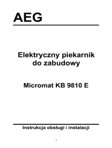 Aeg-Electrolux KB9810E-M Instrukcja obsługi