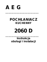 AEG 2060D-M Instrukcja obsługi