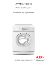 Aeg-Electrolux L60610 Instrukcja obsługi