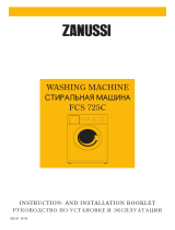 Zanussi FCS725C Instrukcja obsługi