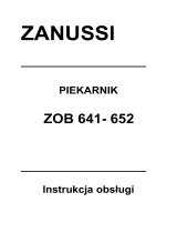 Zanussi ZOB641X Instrukcja obsługi