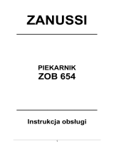 Zanussi ZOB654X Instrukcja obsługi