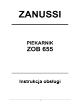 Zanussi ZOB655X Instrukcja obsługi