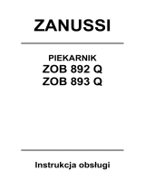 Zanussi ZOB892QX Instrukcja obsługi