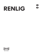 IKEA RENLIG Instrukcja obsługi