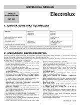 Electrolux EWT805 Instrukcja obsługi