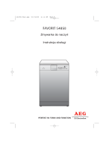 Aeg-Electrolux F54850S Instrukcja obsługi