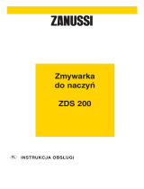Zanussi ZDS200 Instrukcja obsługi