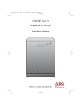 Aeg-Electrolux F50777 Instrukcja obsługi