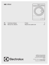 Electrolux WE170V Instrukcja obsługi