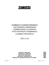 Zanussi ZRD23JA Instrukcja obsługi