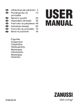 Zanussi ZRA625CW Instrukcja obsługi