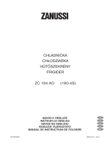 Zanussi ZC194AO Instrukcja obsługi