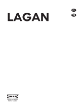 IKEA LAGAN 30281956 Instrukcja obsługi