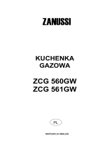 Zanussi ZCG561GW Instrukcja obsługi