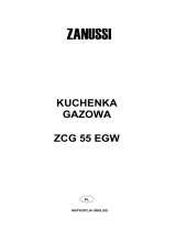 Zanussi ZCG55EGW Instrukcja obsługi