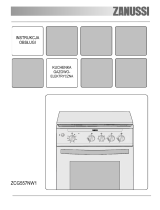 Zanussi ZCG557NW1 Instrukcja obsługi