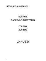 Zanussi ZCC5060 Instrukcja obsługi