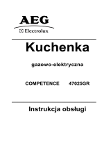 Aeg-Electrolux 47025GR-MN Instrukcja obsługi