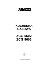 Zanussi ZCG5603 Instrukcja obsługi