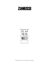 Zanussi ZL65 Instrukcja obsługi