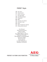 Aeg-Electrolux FOEN STYLE Instrukcja obsługi