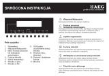 AEG KM8403021M Skrócona instrukcja obsługi