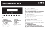 AEG KM8403021M Skrócona instrukcja obsługi