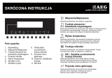 AEG KM8100001M Skrócona instrukcja obsługi